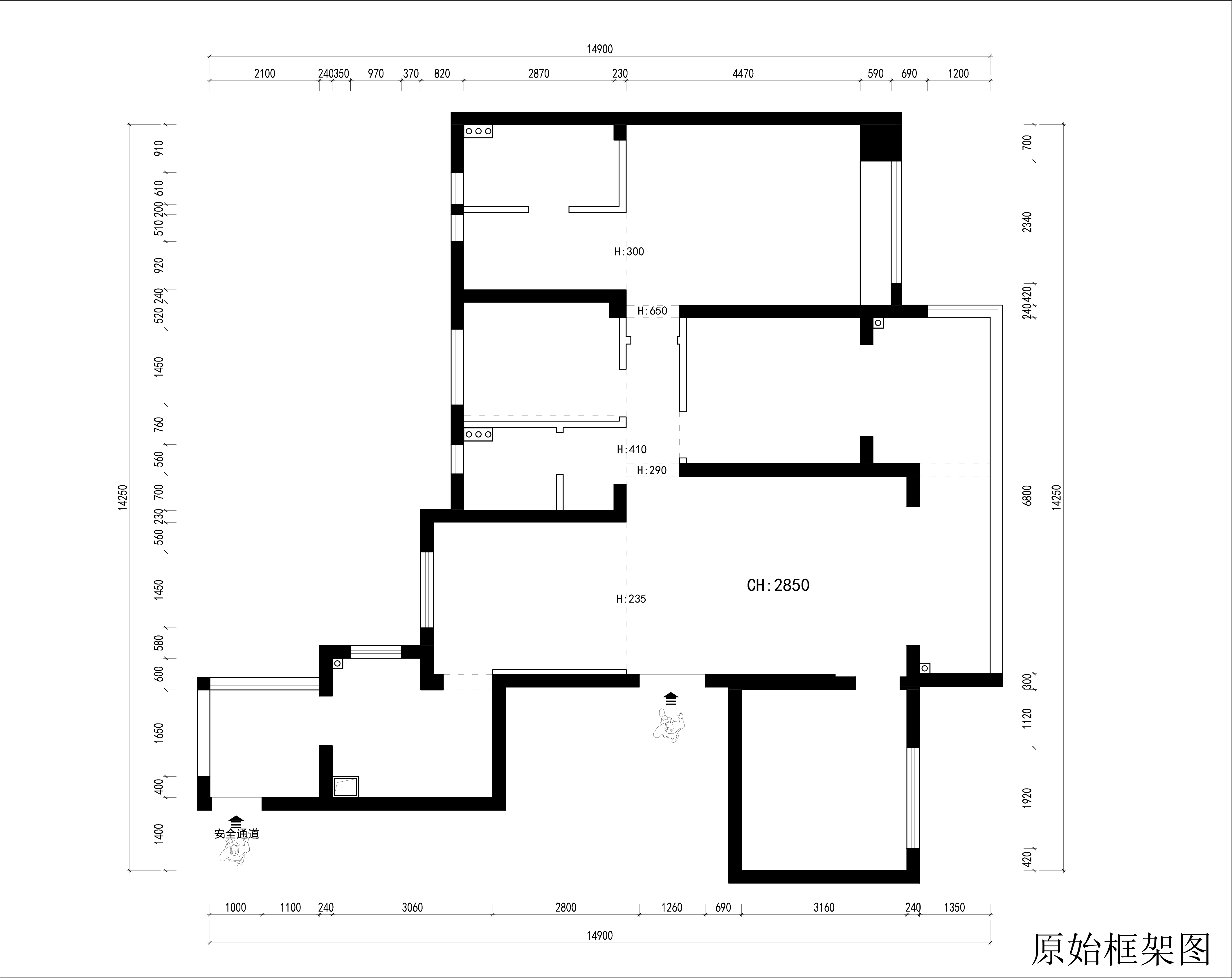原始框架圖